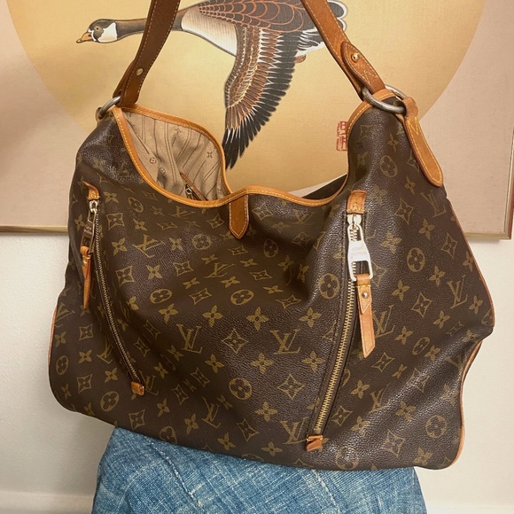 Louis Vuitton - Authenticated Delightful Handbag - Leather Brown for Women, Very Good Condition